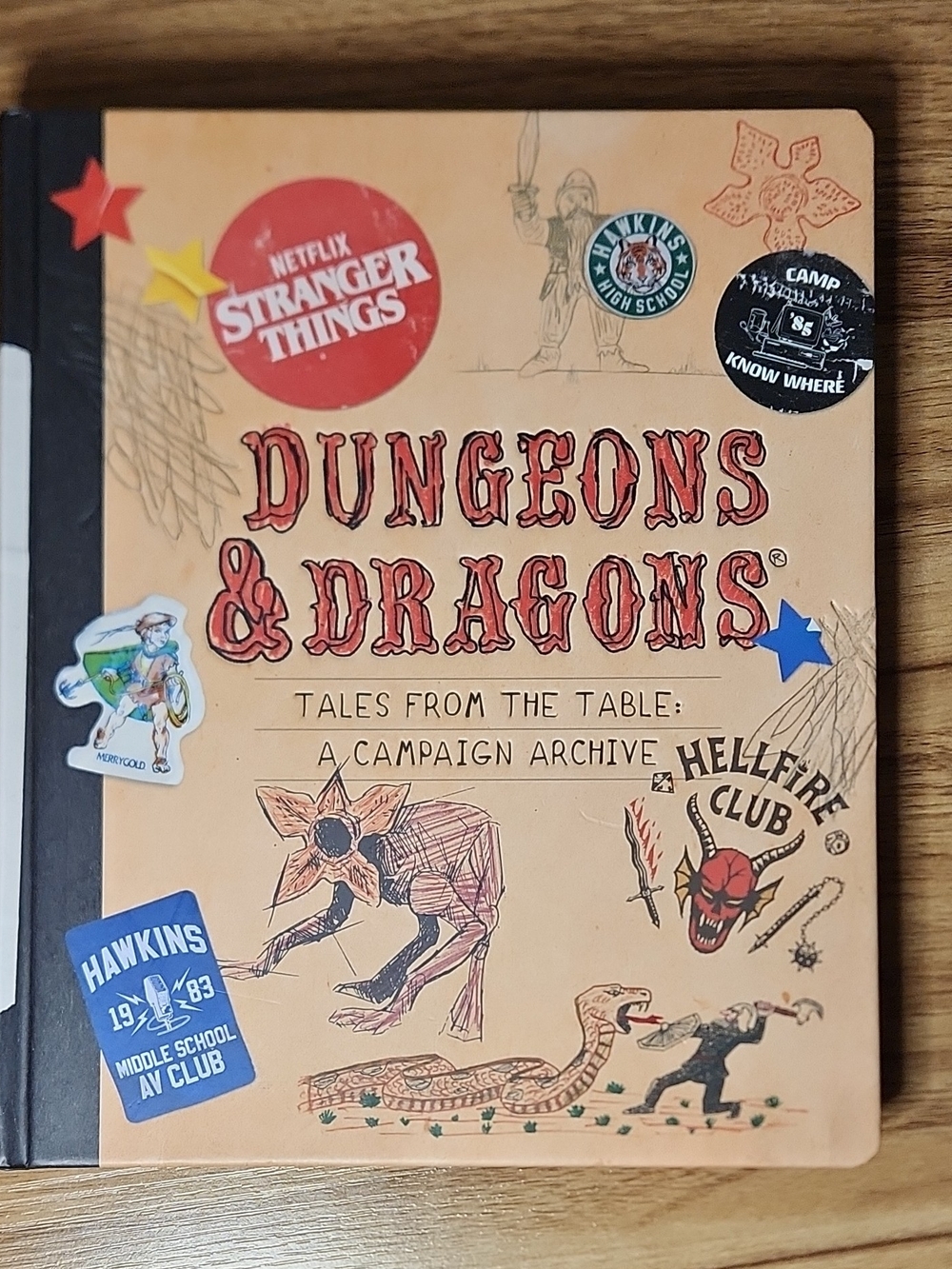 Dungeons & Dragons Tales from the Table Hardcover Stranger Things 2025